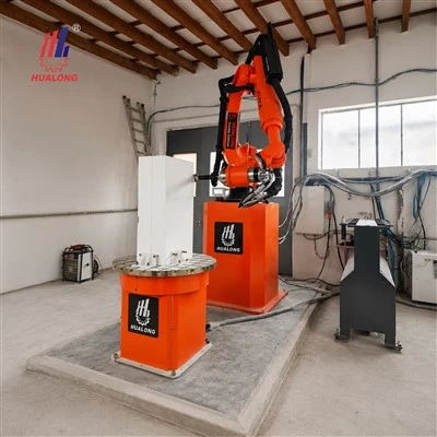 HLRB-7A3D เครื่องแกะสลักหินหุ่นยนต์ KUKA 7 แกน|CNC ประติมากรรมหินอ่อน 3 มิติ